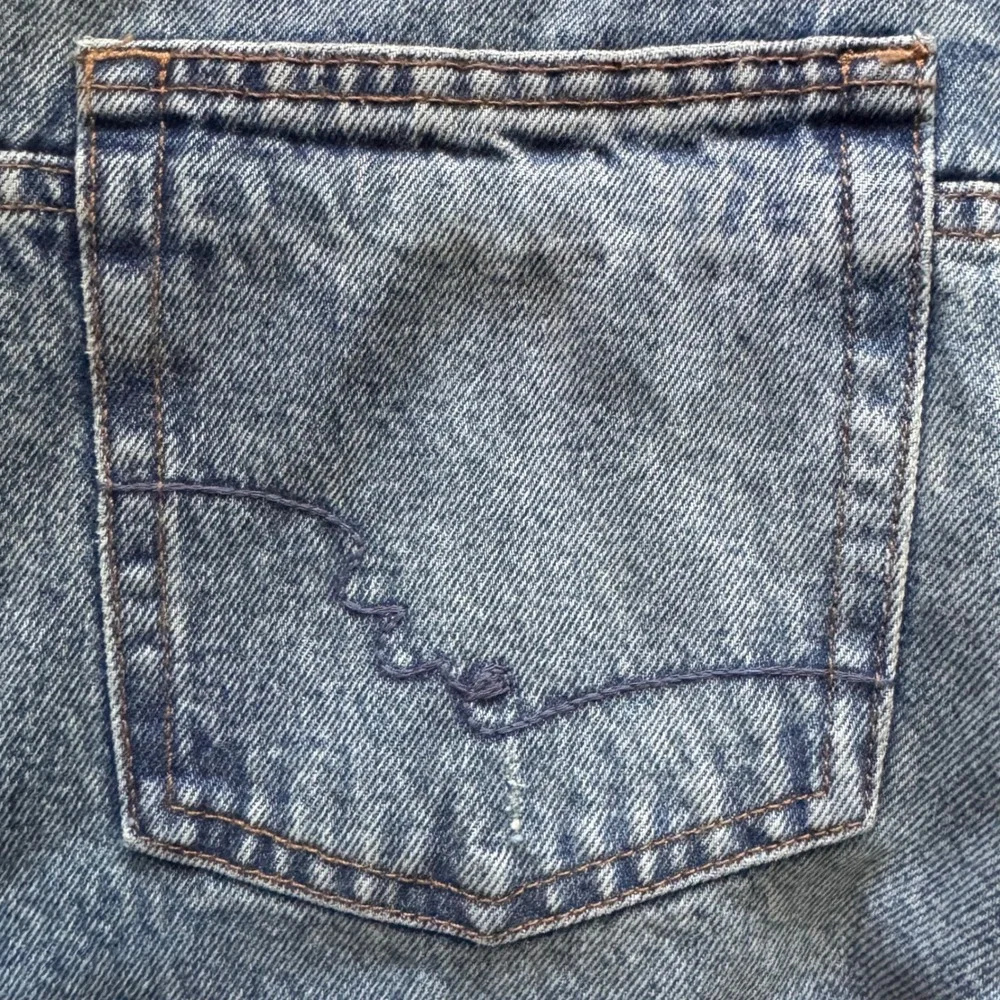 NWT Free People We The Free Deep Trance Dropped Boyfriend Jeans 26 Barrel Denim